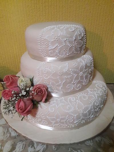 Wedding cake - Cake by Laura Reyes