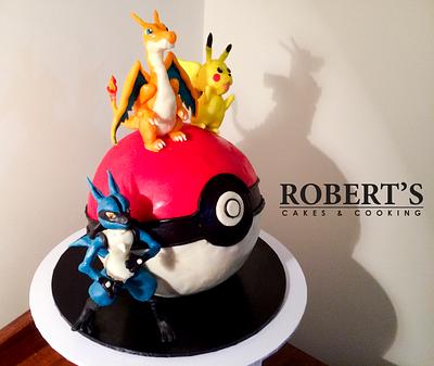 Pokemon cake - Cake by Robert Harwood
