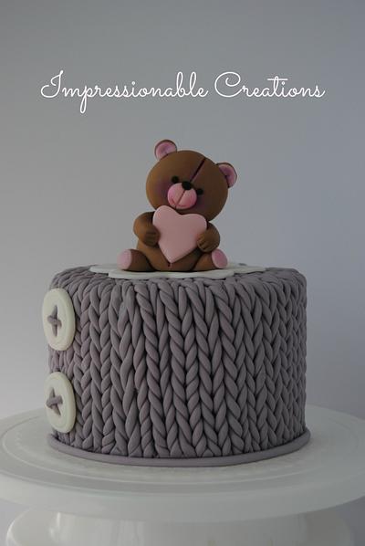 Knitted Cake - Cake by GailC.