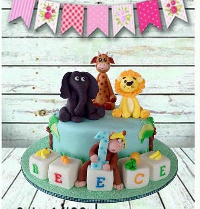 Animal-Themed Cake - Cake by Jing14