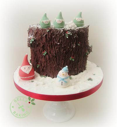 Yule Stump! - Cake by Inga Ruby Cakes (formerly Bella Baking)