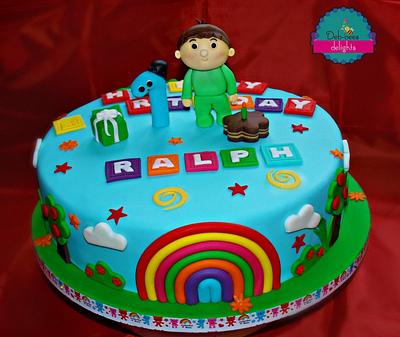 Charlie and the numbers - Cake by Deb-beesdelights