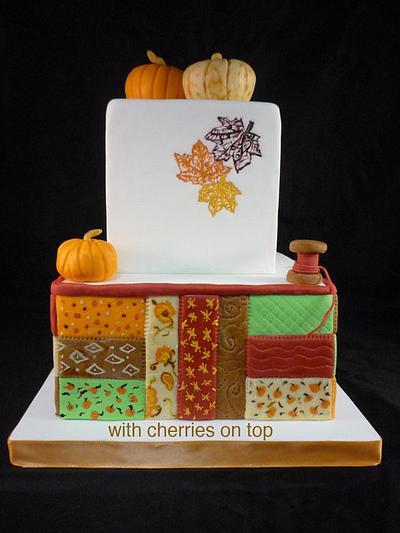Autumn Quilt - Cake by WithCherriesOnTop