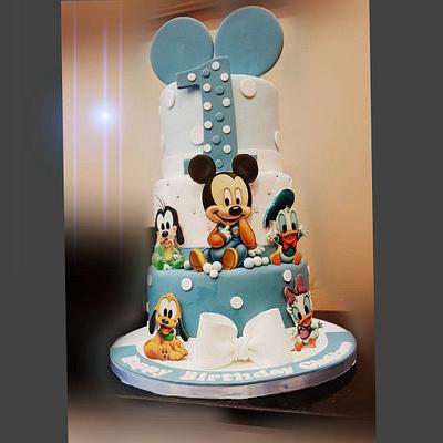 Baby mickey cake - Cake by miracles_ensucre