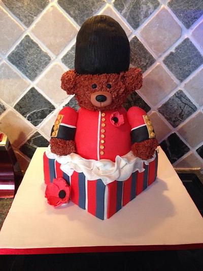 Great British Bear - Cake International Entry 2013 - Cake by Kelly Castledine - Kelly's Cakes & Tasty Bakes