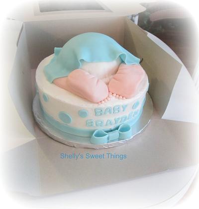 baby bum - Cake by Shelly's Sweet Things