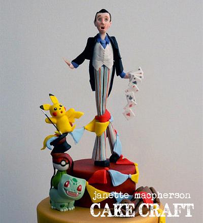 Magic Pokemon Mayhem! - Cake by Janette MacPherson Cake Craft