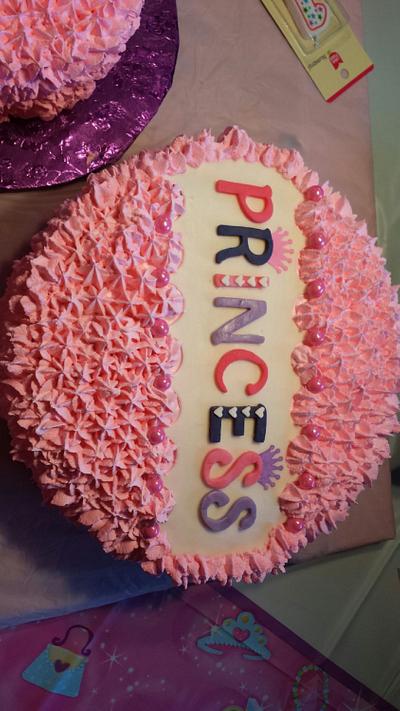 Pretty in pink princess - Cake by Tami