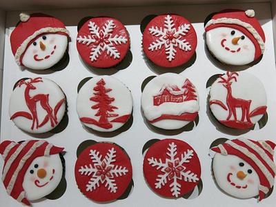 Winter cupcakes! - Cake by mongateau