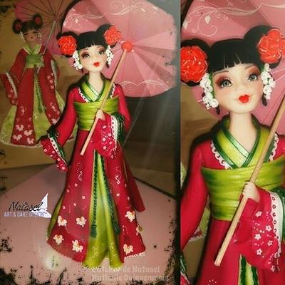 sweet geisha - Cake by L'atelier de Natasel