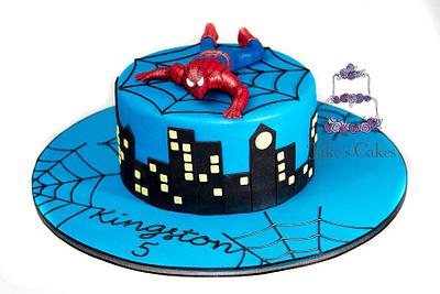 Spiderman cake - Cake by Jake's Cakes