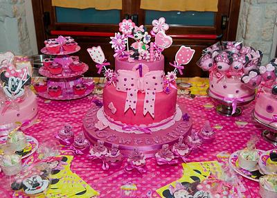 Minnie's ,cake - Cake by rosycakedesigner