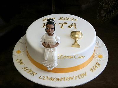 1st Holy Communion Cake - Cake by erivana