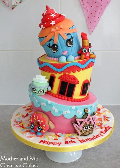 Wonky Shopkins Cake - Cake by Mother and Me Creative Cakes