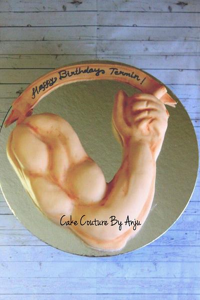 Mucsle Arm Cake  - Cake by Cake Couture By Anju