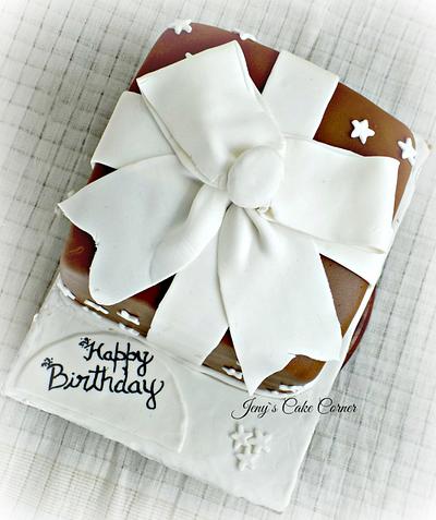 Gift Box Cake - Cake by Jeny John