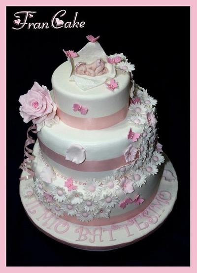 baptism cake - Cake by Francesca