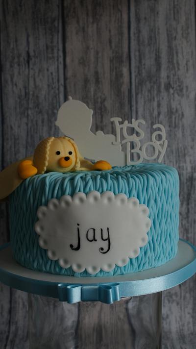 It's a boy! - Cake by NormaToffeTaarten