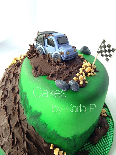 4x4 cake - Cake by The Whisk by Karla 