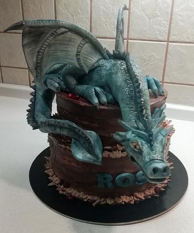 Game of Thrones - Drogon - Cake by Majka Maruška