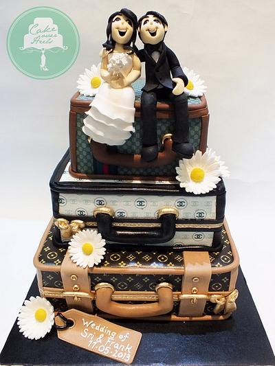 Stylish Honeymooners - Cake by Nicholas Ang