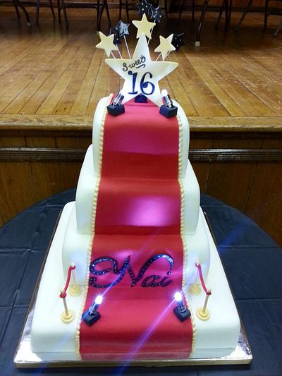 Sweet 16 Cake - Cake by Rosi 