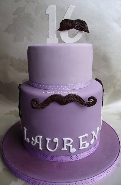 I moustache you a question. . . - Cake by suzanneflynn