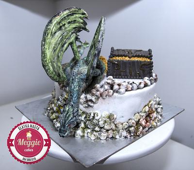 Dragon cake - Cake by Meggie cakes