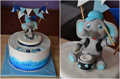 Little rocker elephant cake - Cake by Zaklina