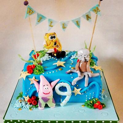 Spongebob Squarepants Cake - Cake by Dee