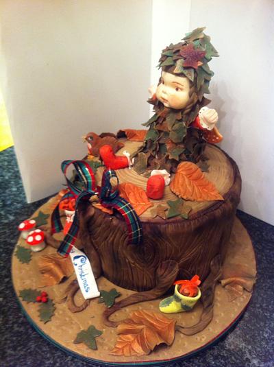 Christmas Woodland Pixie - Cake by Eve