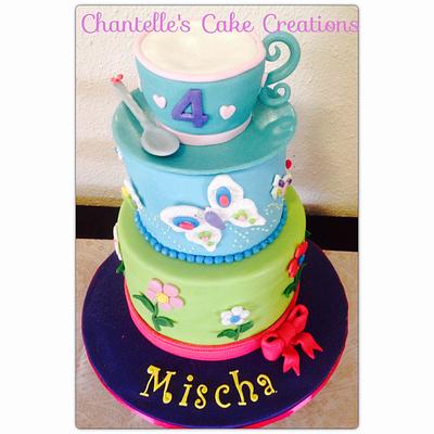 Tea party - Cake by Chantelle's Cake Creations