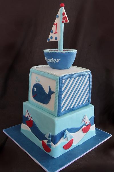 Sail boat cake - Cake by Yummilicious