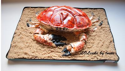 Crab On Board - Cake by Louis Ng
