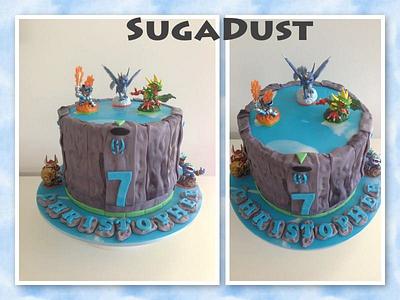 Skylanders Cake - Cake by Mary @ SugaDust