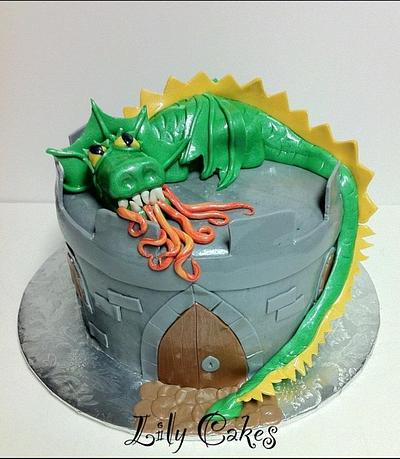 Dragon Birthday Cake - Cake by Michelle