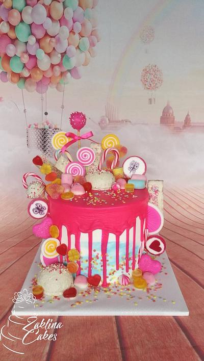 Sweet pink cake - Cake by Zaklina