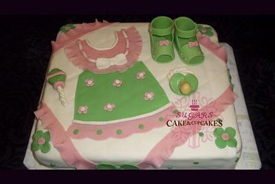 Baby Shower Cake - Cake by SUGARScakecupcakes