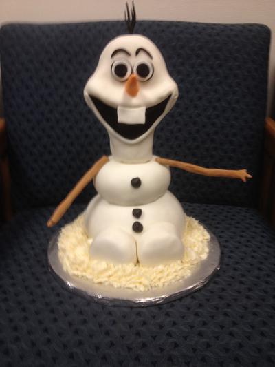 Olaf from Frozen - Cake by Laurie