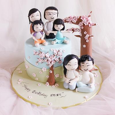 Family  - Cake by Guilt Desserts