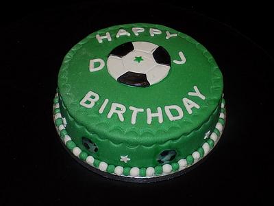 Footballers delight - Cake by Cakeybitsandbobs