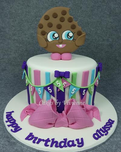 Shopkins Kooky Cookie Birthday Cake - Cake by Cakes by Vivienne