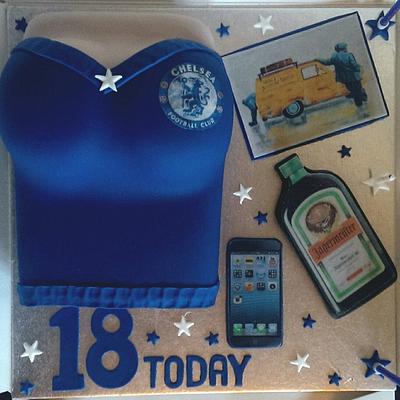 Chelsea top - Cake by Tracycakescreations