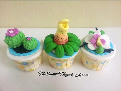 plant cupcakes - Cake by lyanne