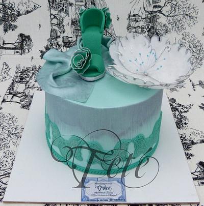 Torta Turqueza - Cake by Teté Cakes Design