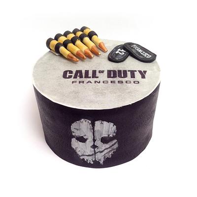 Ghost - A Call of Duty cake - Cake by Sweet Rocket Queen (Simona Stabile)