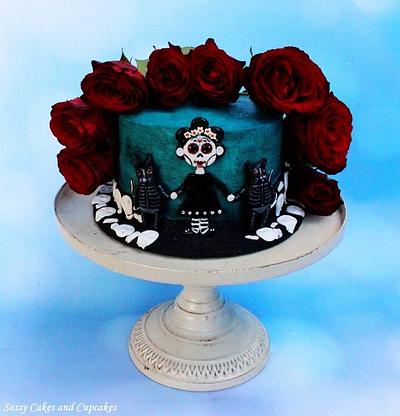 Sugar Skull Bakers - love and friendship - Cake by Sassy Cakes and Cupcakes (Anna)