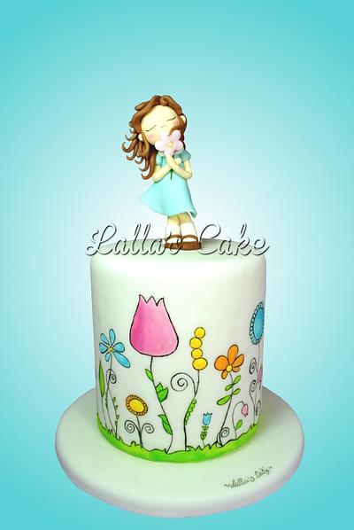 Spring Cake - Cake by Lalla's Cake