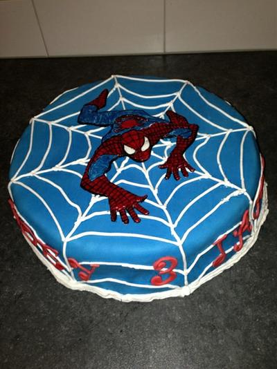 Spiderman - Cake by priscilla-patisserie