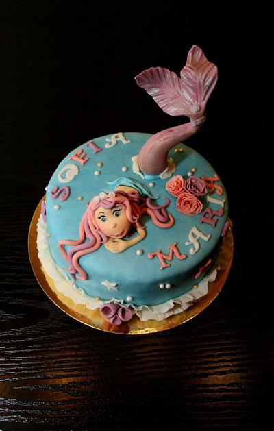 Mermaid - Cake by Rozy